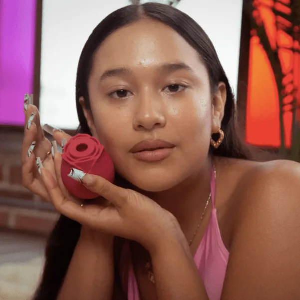Voodoo Flower Power Air Pulse Rose Vibrator Voodoo Vibrators
