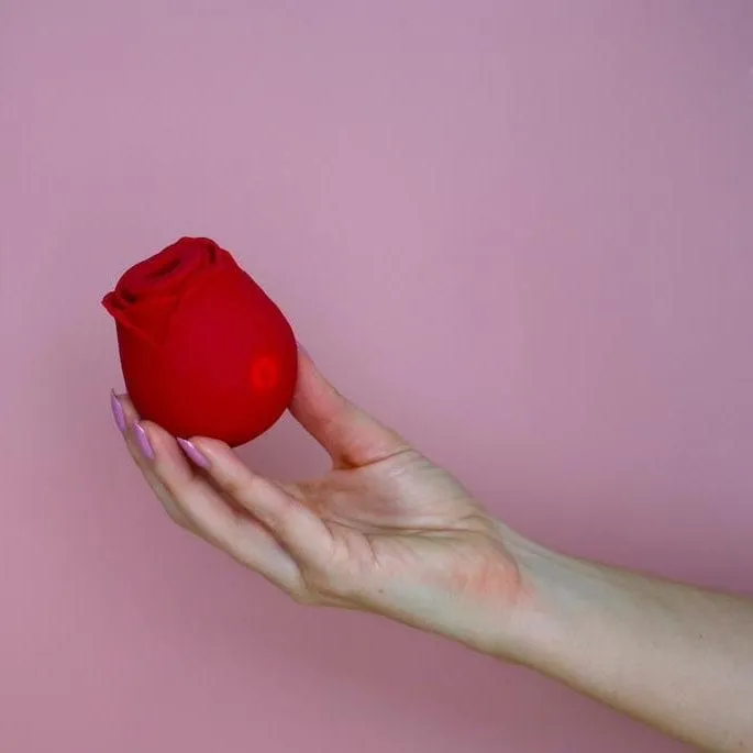 Voodoo Flower Power Air Pulse Rose Vibrator Voodoo Vibrators