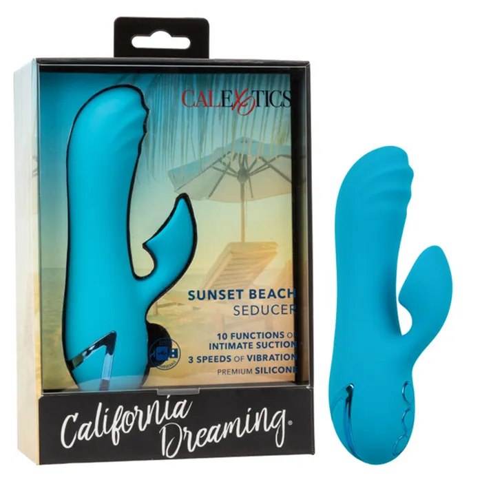 CalExotics Vibrators CaleXOtics California Dreaming Sunset Beach Seducer Blue