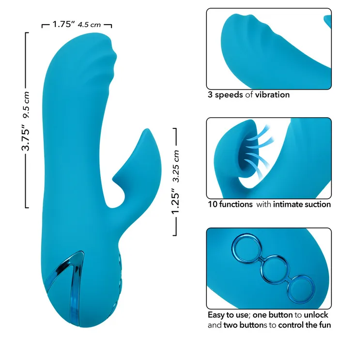 CalExotics Vibrators CaleXOtics California Dreaming Sunset Beach Seducer Blue