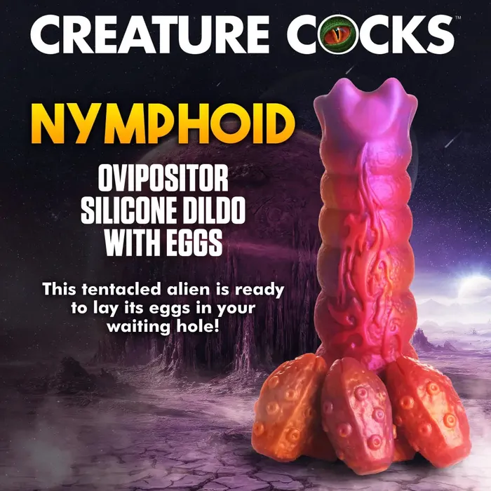 Creature Cocks Dildos Nymphoid Ovipositor Silicone Dildo
