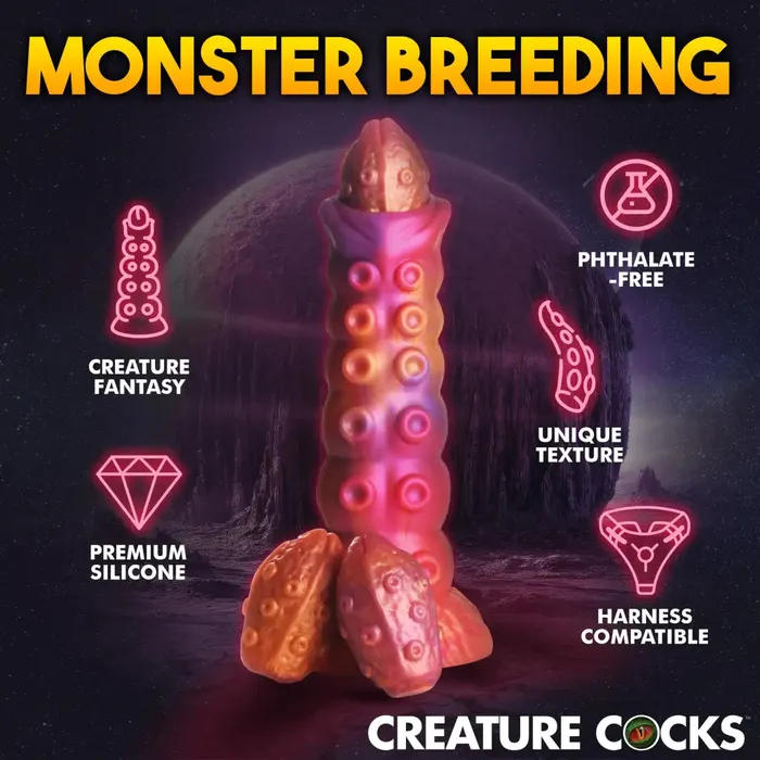 Creature Cocks Dildos Nymphoid Ovipositor Silicone Dildo