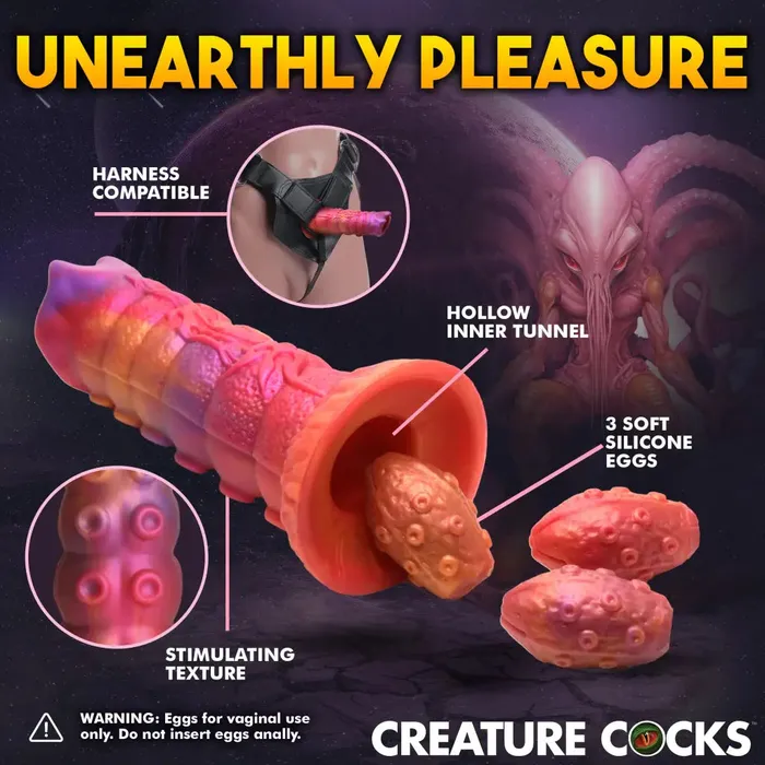 Creature Cocks Dildos Nymphoid Ovipositor Silicone Dildo