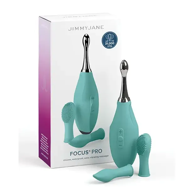 JimmyJane Focus Pro Stimulator Teal Pipedream Products Vibrators JimmyJane Focus Pro Stimulator Teal Pipedream Products Vibrators