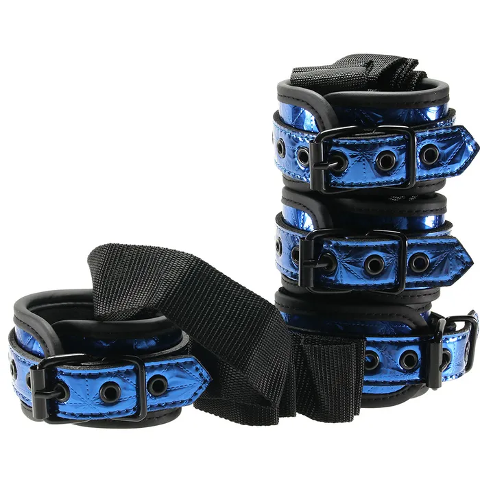 XGen WhipSmart Bed Restraint Kit in Blue Vibrators