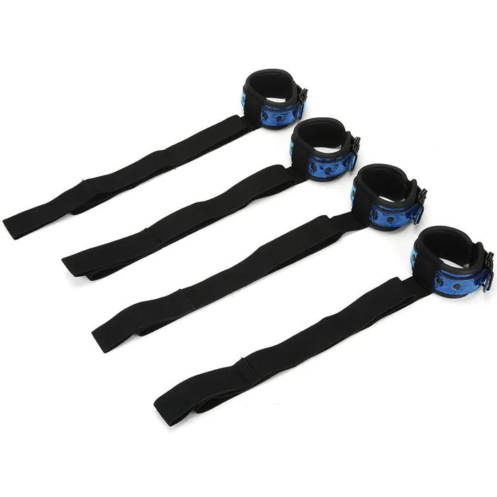 XGen WhipSmart Bed Restraint Kit in Blue Vibrators