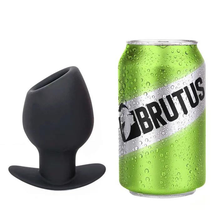 Brutus Chalice Silicone Tunnel Butt Plug Large Black BRUTUS Anal