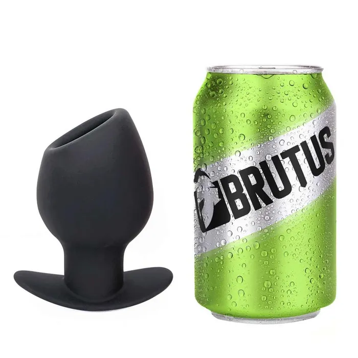 Brutus Chalice Silicone Tunnel Butt Plug Large Black BRUTUS Anal