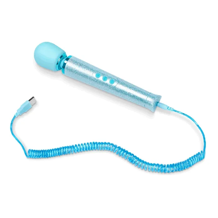 LE WAND Vibrators Le Wand All That Glimmers Set Blue