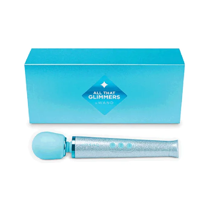 LE WAND Vibrators Le Wand All That Glimmers Set Blue